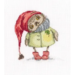 Kit point de croix "Promenade hivernale" RTOC227