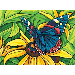 Printed Canvas 22x30 Butterfly CDA6330
