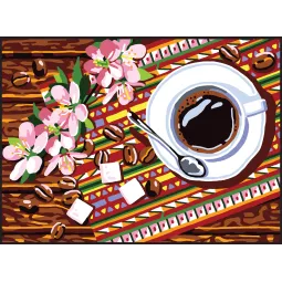 Printed Canvas 22x30 Coffee CDA6316