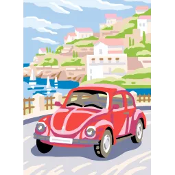 Toile Imprimée 22x30 Voiture CDA6312