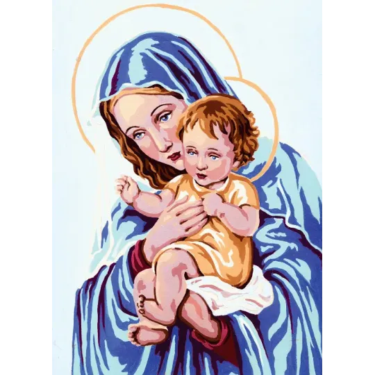 Printed Canvas 22x30 Madonna and Child CDA6224