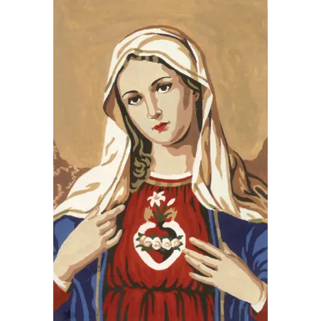 Printed Canvas 20x30 Virgin Mary CDA6133