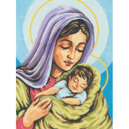 Printed Canvas 22x30 Madonna and Child CDA6067