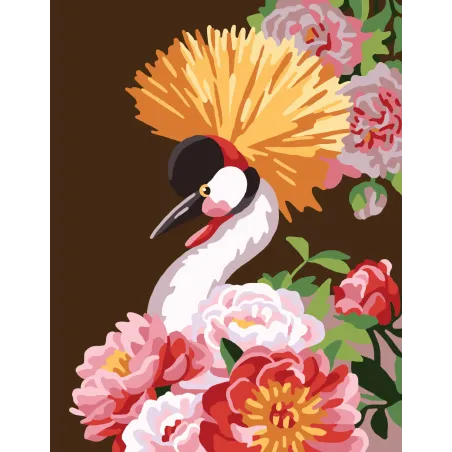 Bedruckte Leinwand 14x18 Royal Bird CDA3372