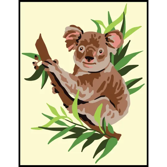 Печатный холст 14x18 Koala CDA3355