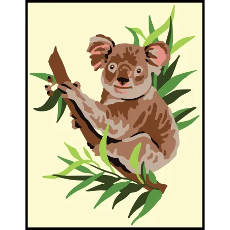 Печатный холст 14x18 Koala CDA3355