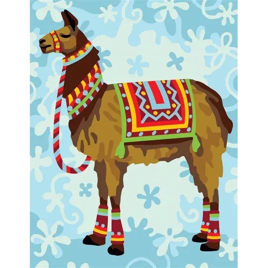 Напечатанный холст 14x18 Lama1 CDA3339