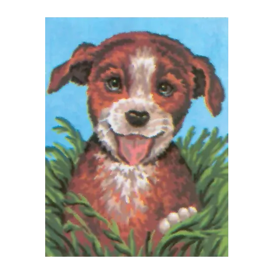 Printed Canvas 14x18 Puppy CDA3080
