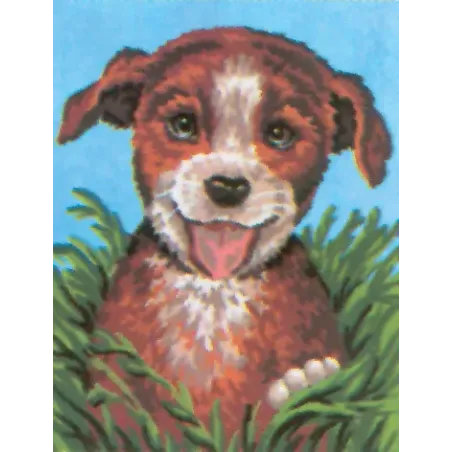 Printed Canvas 14x18 Puppy CDA3080