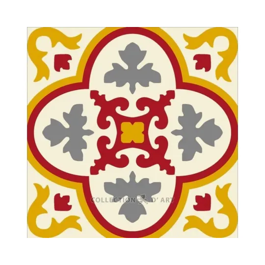 Spausdintas drobinis 14x14 ornamentas CDA3013