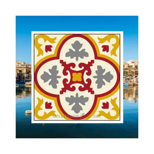 Печатный холст 14x14 Орнамент CDA3013