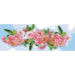 Холст с принтом 35x80 Яблоня CDA9008W