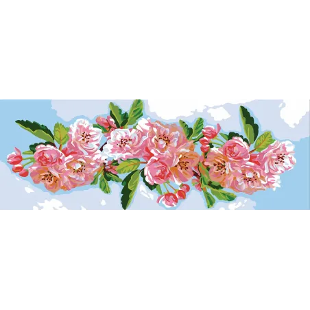 Bedruckte Leinwand 35x80 Apfelbaum CDA9008W