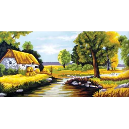 Холст с принтом 30x52 Летнее время CDA11564