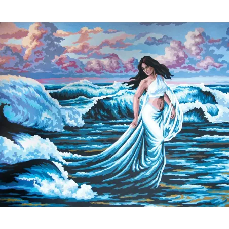 Toile imprimée 50x40 Esprit des Vagues CDA11525