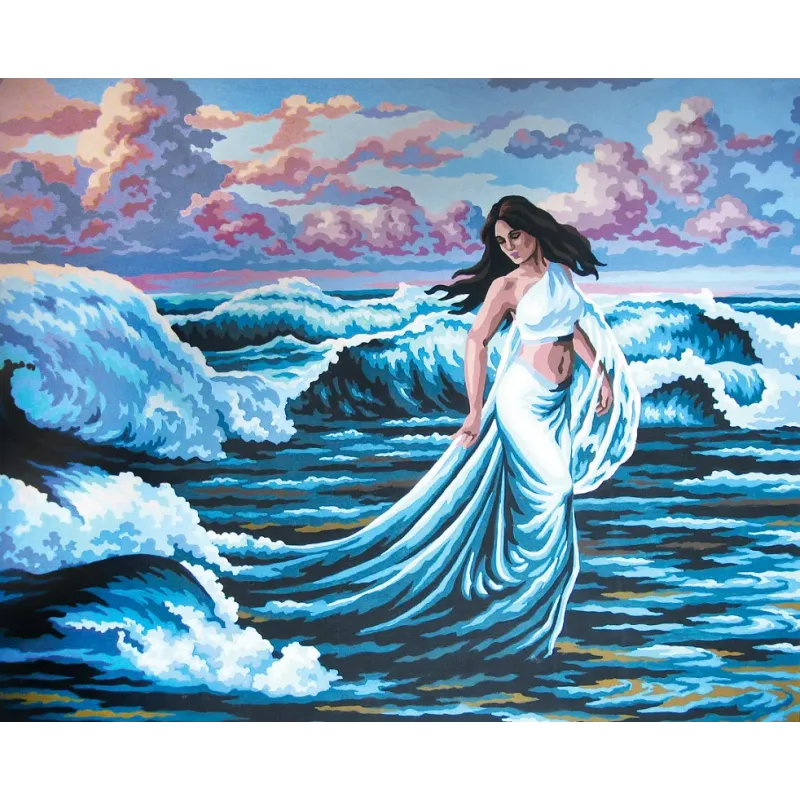 Печатный холст 50x40 Spirit of the Waves CDA11525