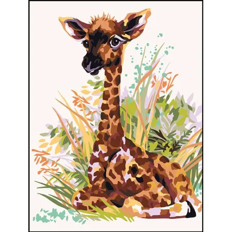 Холст с печатью 40x30 Baby Giraffe CDA10524W