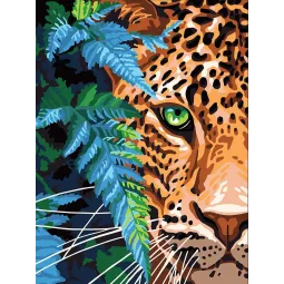 Printed Canvas 40x30 Leopard CDA10510