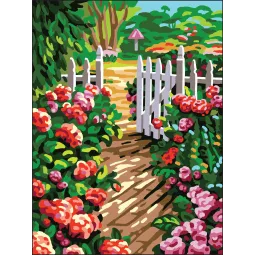 Печатный холст 30x40 Гортензии CDA10502