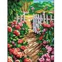 Toile imprimée 30x40 Hortensias CDA10502