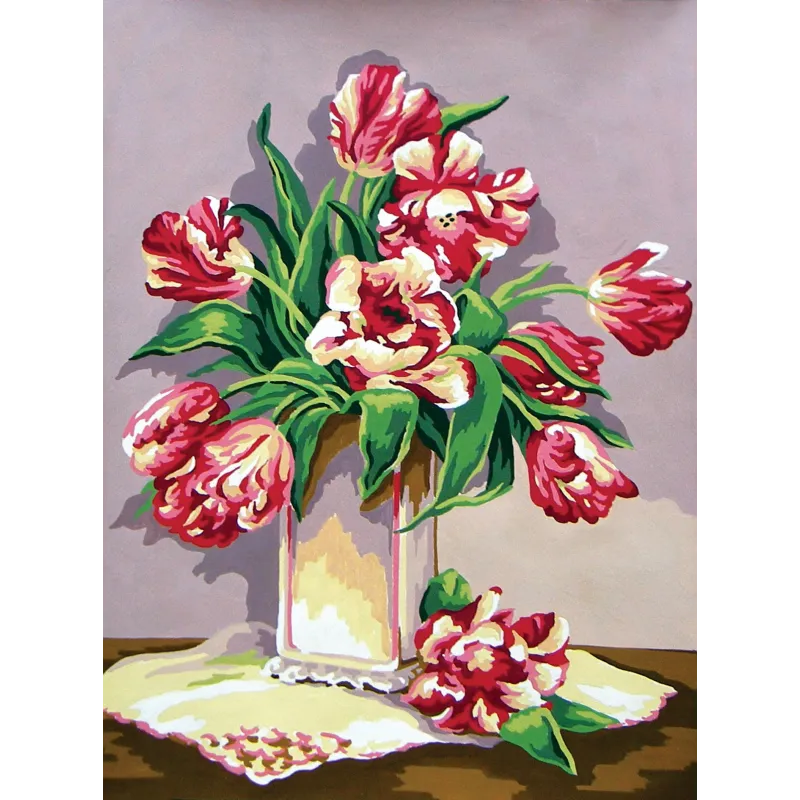 Printed Canvas 30x40 Wild Tulips CDA10436
