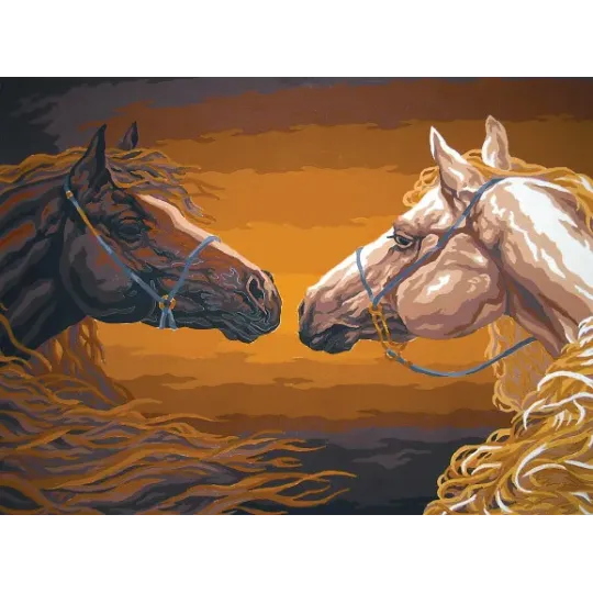 Spausdintas drobės 30x40 Stable Mates CDA10395