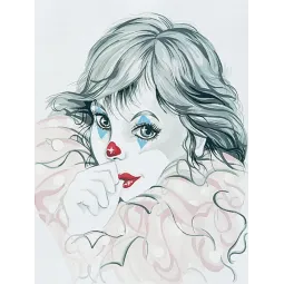 Bedruckte Leinwand 30x40 Columbine CDA10186