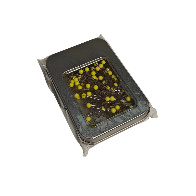 Iš anksto užpildyta metalinė kaiščių dėžutė 9 x 6 x 1,8 cm RTOT00109