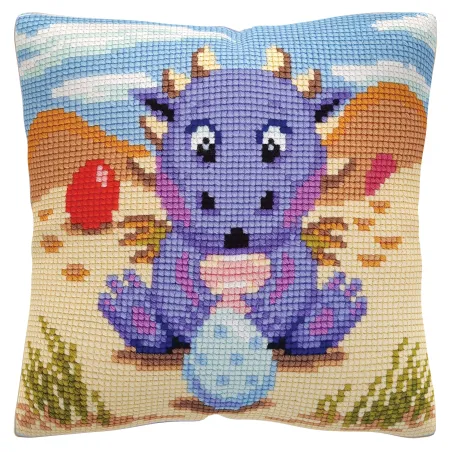 Kit coussin "Dans un désert" 40 x 40 cm CDA5494
