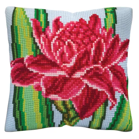 Kit coussin "Lotus Lotus" 40 x 40 cm CDA5486