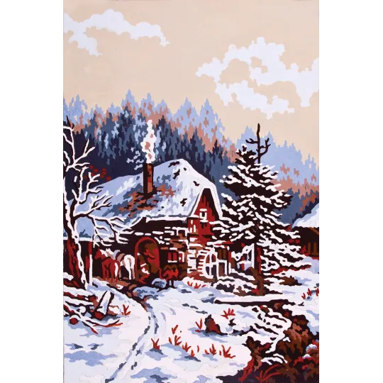 Printed Canvas 20x30 Snow Scene CDA6138