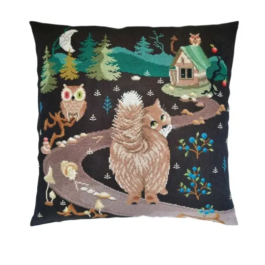 Kreuzstich-Set Be my guest, Katze RTOCU092