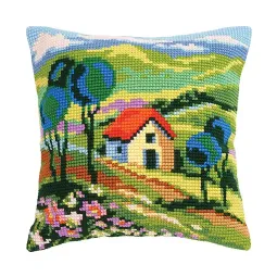 Cushion kit Green hills 40 X 40 cm CDA5461