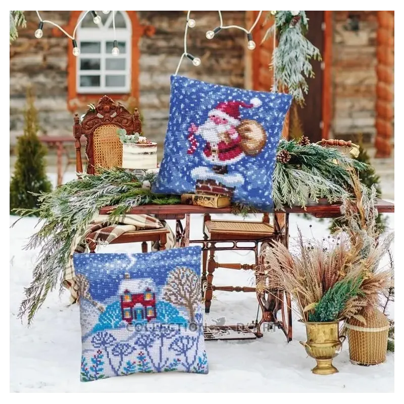 Набор подушек Beautiful winter 40 X 40 cm CDA5457