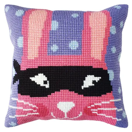Kit coussin Masque mystérieux 40 X 40 cm CDA5453