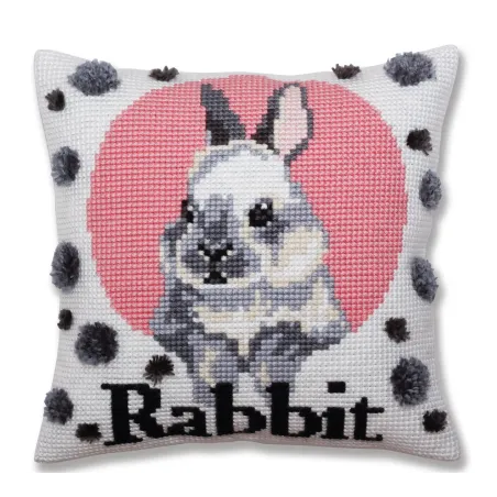 Kit coussin Lapin 40 X 40 cm CDA5380