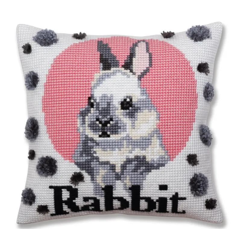 Kit coussin Lapin 40 X 40 cm CDA5380