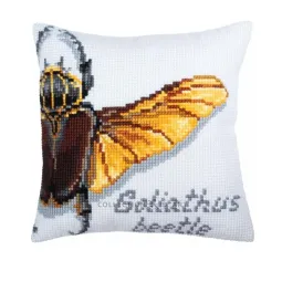 Cushion kit Goliathus beetle 40 X 40 cm CDA5362