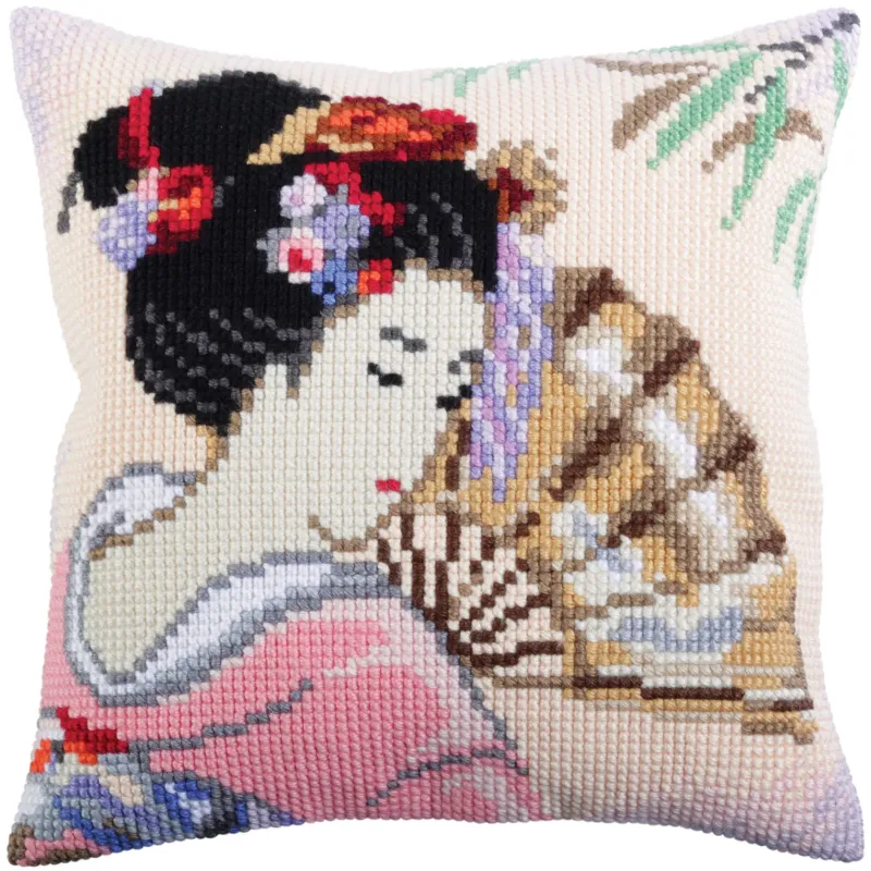 Kit coussin Beau Japonais 40 X 40 cm CDA5316