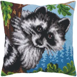 Kit coussin Petit raton laveur 40 X 40 cm CDA5273