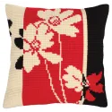 Cushion kit Red and Black 40 X 40 cm CDA5229