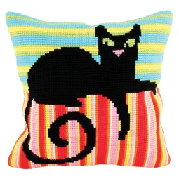 Cushion kit Mr Handsome - Cat 40 x 40 cm CDA5186