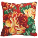 Cushion kit Right pink Cabbage 40 x 40 cm CDA5112