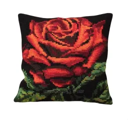 Kissen-Set Rote Rose 40 x 40 cm CDA5104