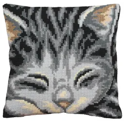 Kit coussin Jasmine - Chat 40 x 40 cm CDA5082