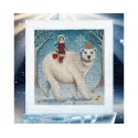 Cross-stitch kit "How to catch a snowflake" RTOM1006
