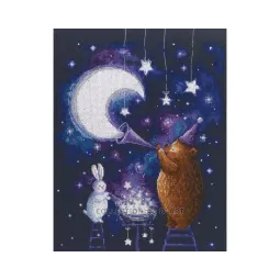 Kit de point de croix "Les miracles arrivent" RTOM950