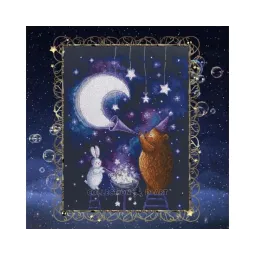 Cross-stitch kit "Miracles happen" RTOM950