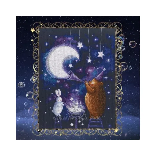 Cross-stitch kit "Miracles happen" RTOM950