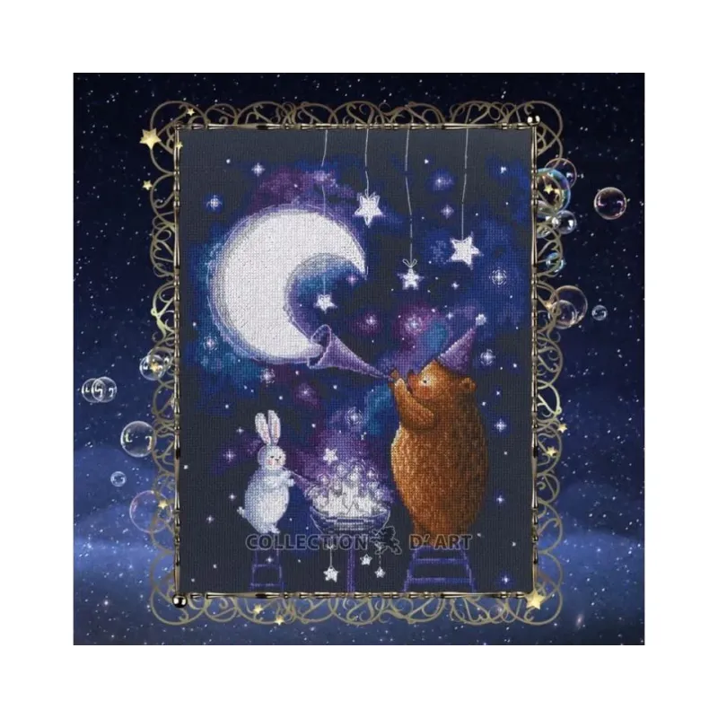 Cross-stitch kit "Miracles happen" RTOM950